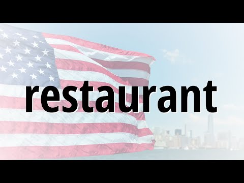 ¿Cómo se escribe restaurante?