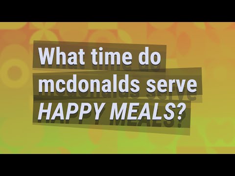 ¿A qué hora sirve el almuerzo Mcdonalds?
